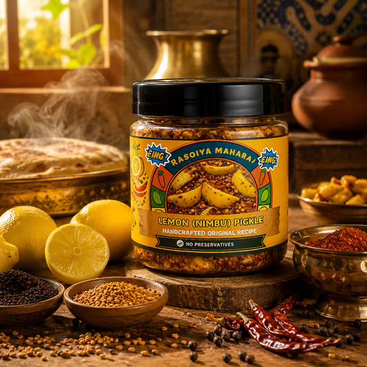 Lemon Pickle | Handmade Traditional Nimbu Achar