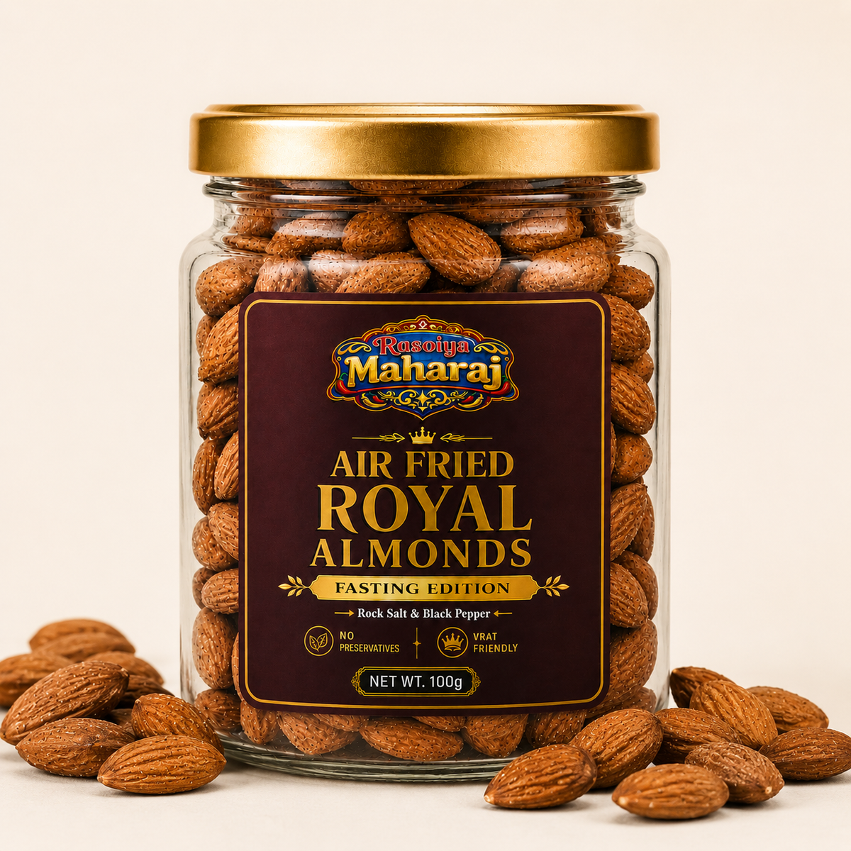Air Fried Royal Almonds