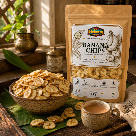 Handcrafted Banana Chips – Traditional & Crispy