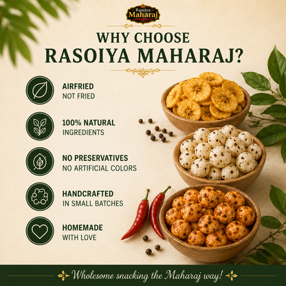 Snacking Trio Combo | Banana Chips + 2 Airfried Makhana