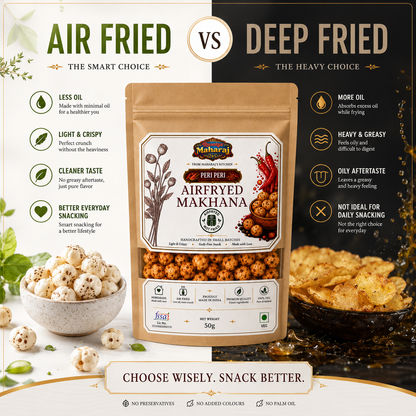 Air Fried Makhana Combo | 2 x 75 Gram