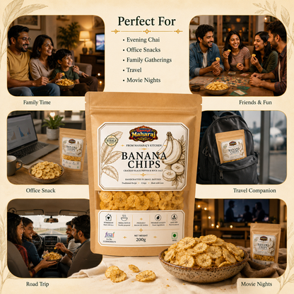 Handcrafted Banana Chips – Traditional & Crispy