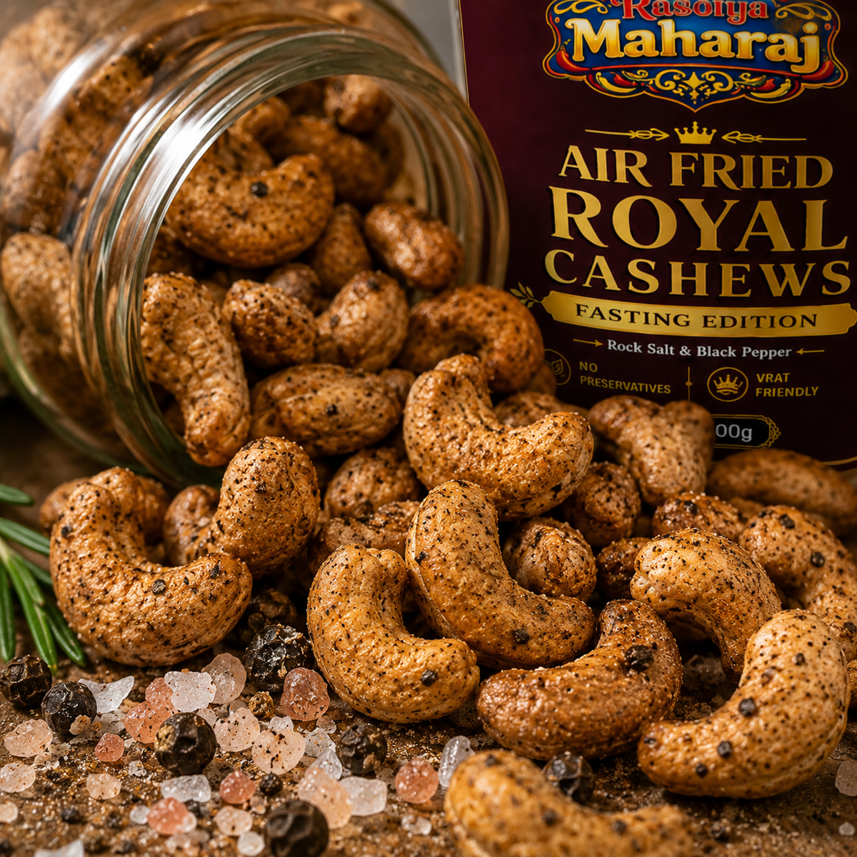 Air Fried Royal Cashews