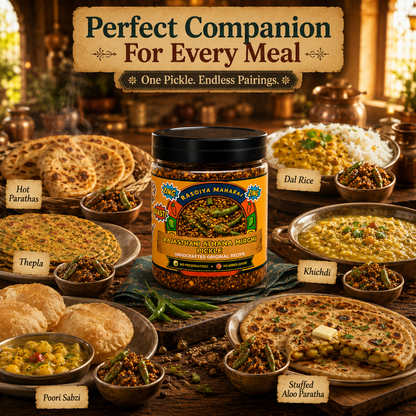 Rajasthani Athana Mirchi Pickle | Traditional Hari Mirch Achar