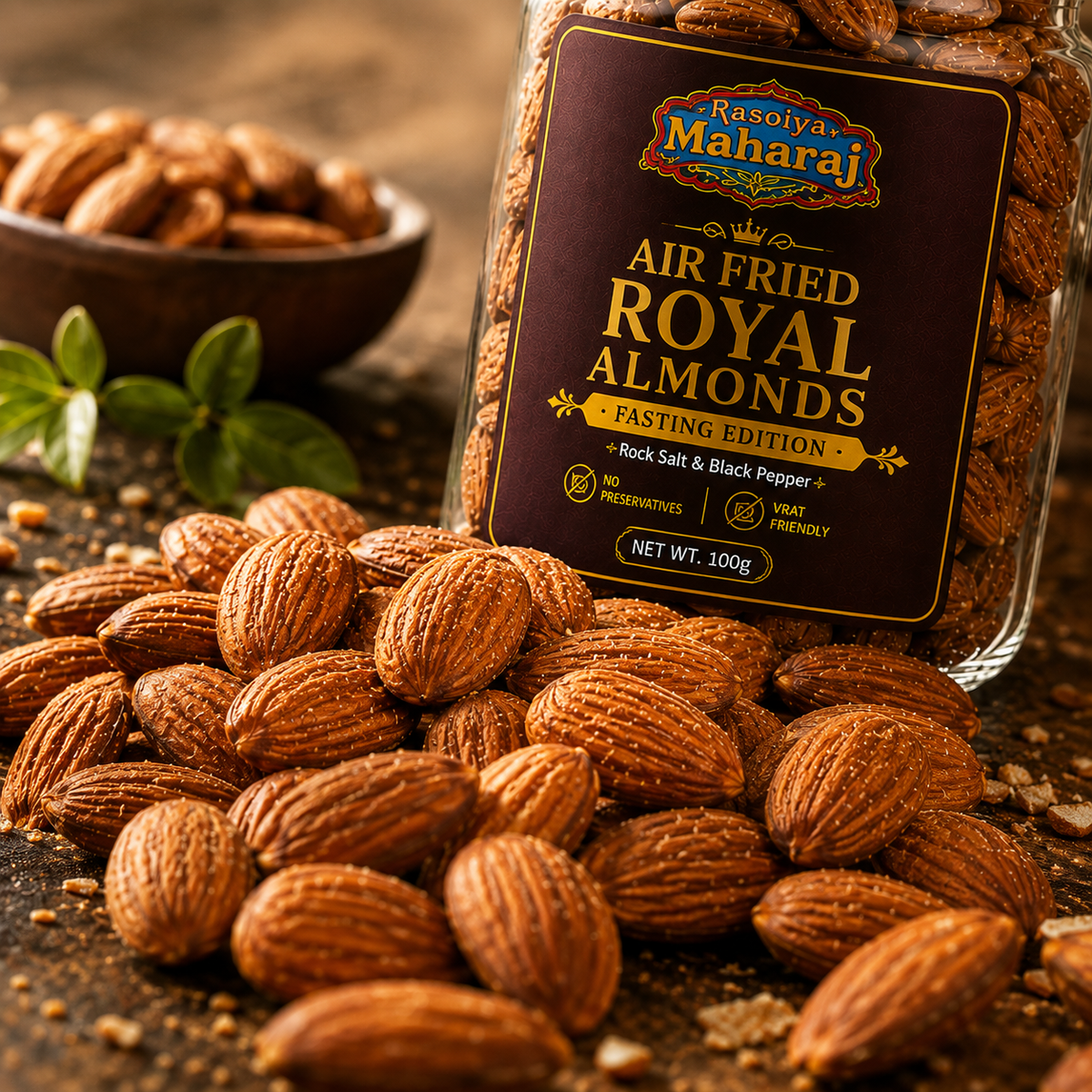 Air Fried Royal Almonds