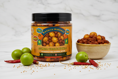 Gunda Chole Pickle Styled Product Photo