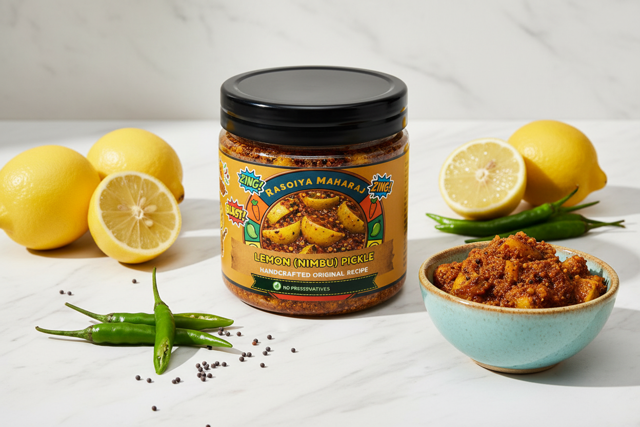 Lemon Pickle - Nimbu Achar