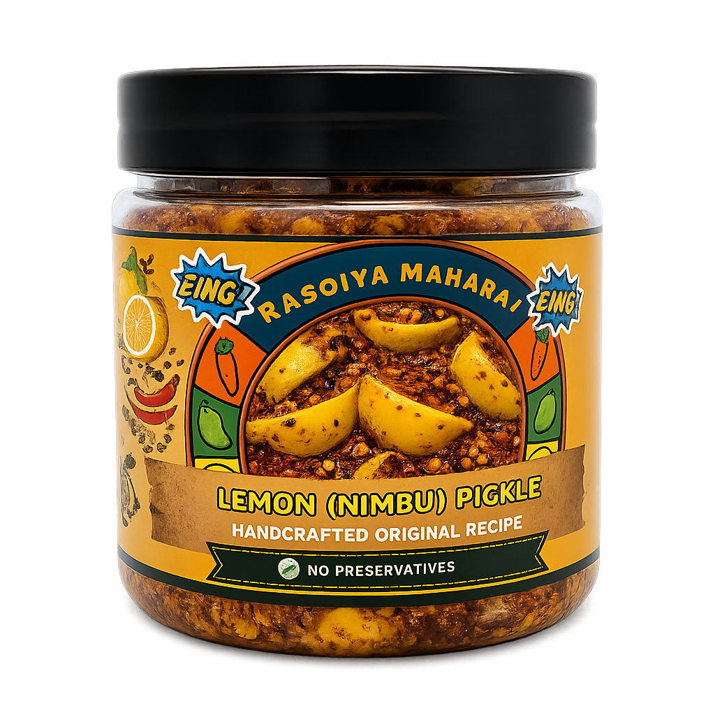 Lemon Pickle | Handmade Traditional Nimbu Achar